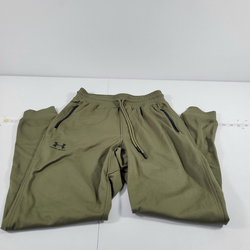 Under‎ Armour Men's Joggers Size S Khaki Green